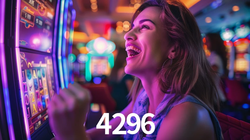 Sinta a adrenalina dos jogos de cassino com 4296